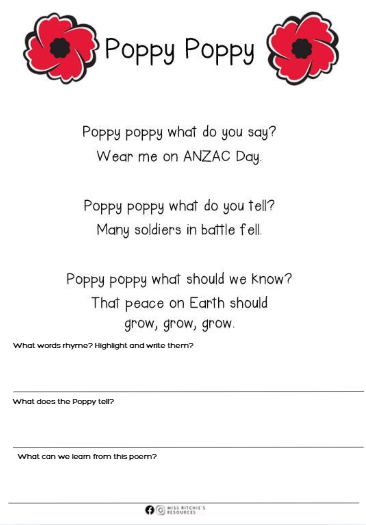 ANZAC Poems