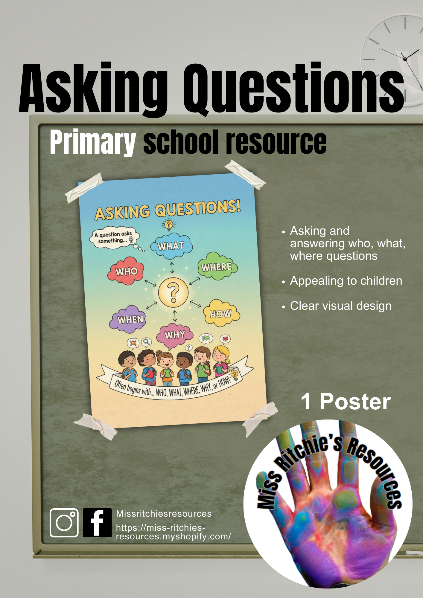 Asking Questions Poster