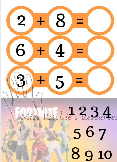 Fortnite addition basic facts