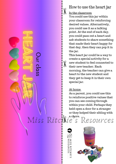 Our Heart jar