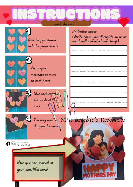 Mother's day card making