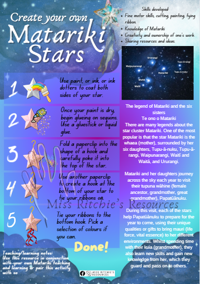 Matariki star making