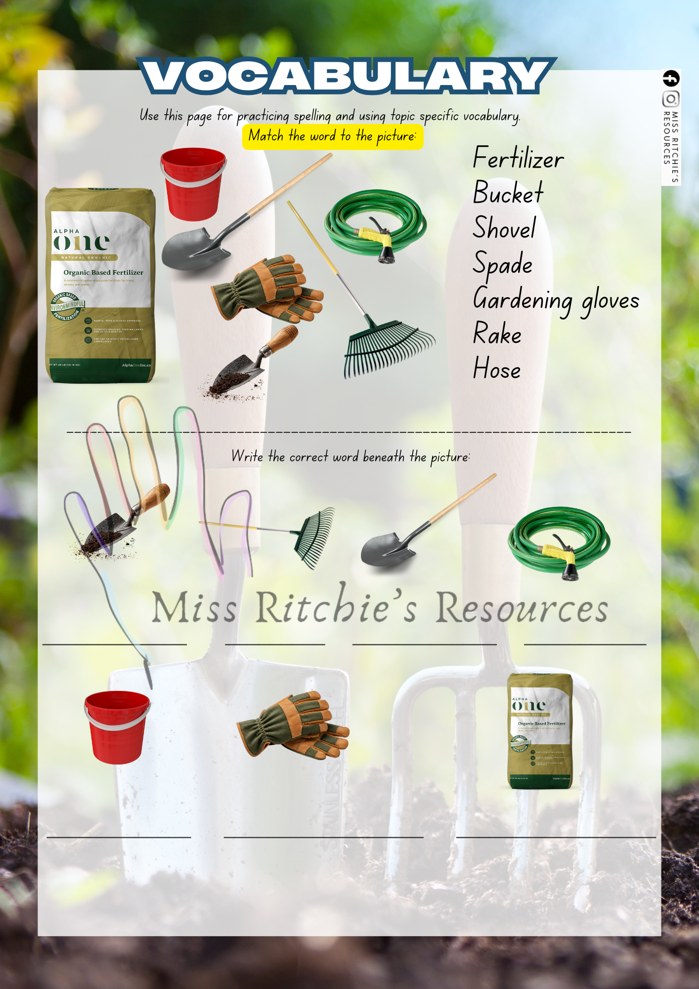 My gardening Logbook