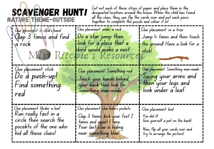 Scavenger hunt