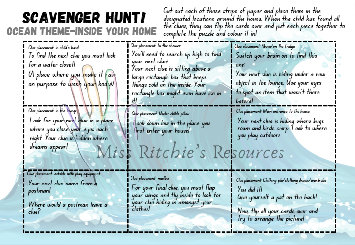Scavenger hunt