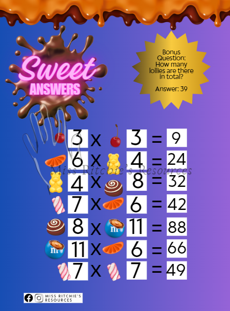 Sweet Math Treat