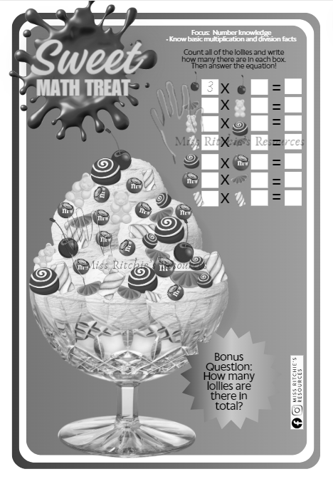 Sweet Math Treat
