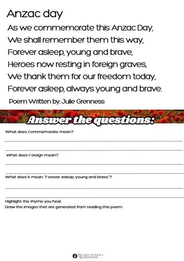ANZAC Poems