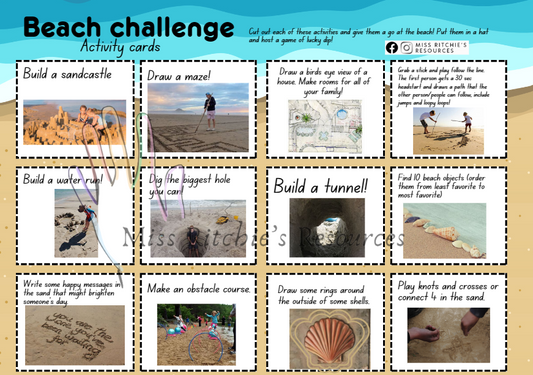 Beach challenges