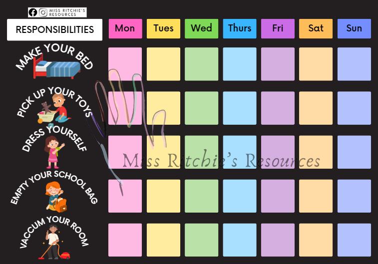 My Responsibilities (Chore chart)