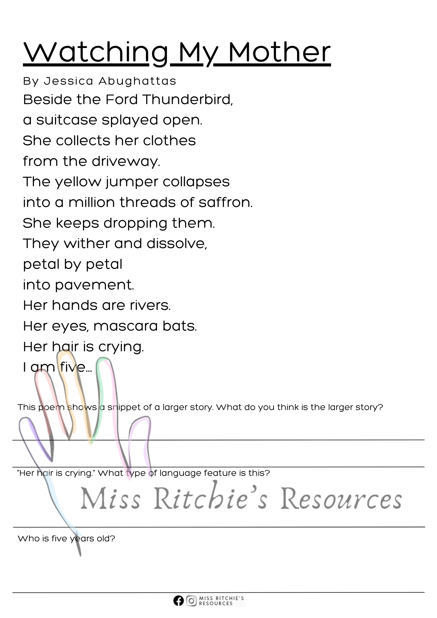 Collection of poems