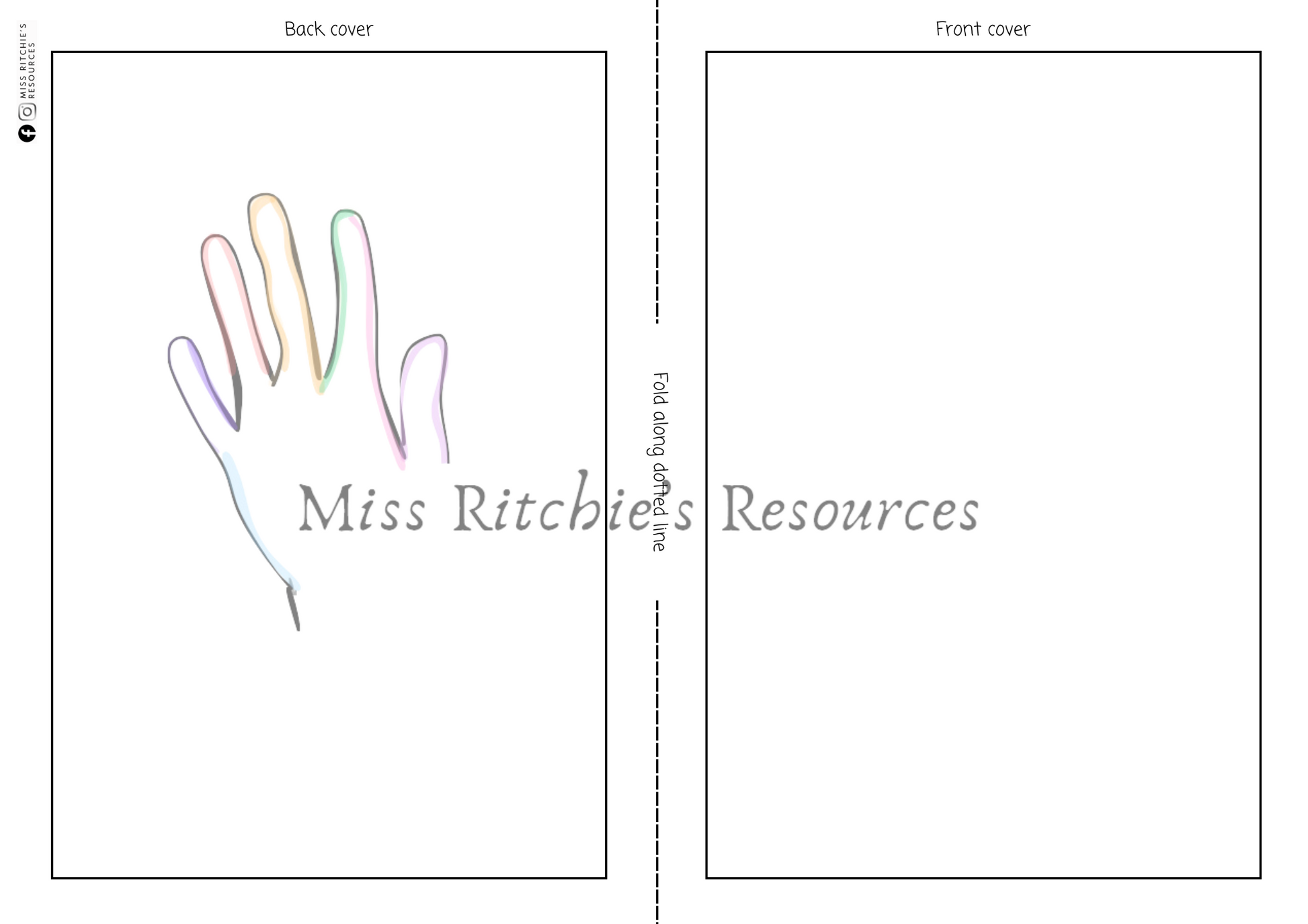 Read the instructions and inspiration pages and let your imagination run wild with this fun comic book template!