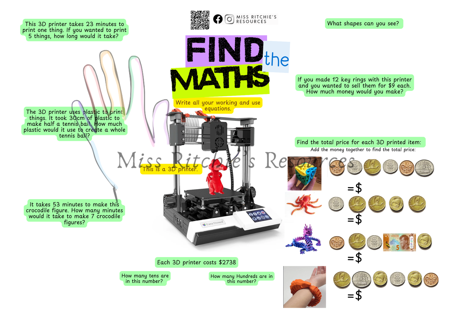 Find the math worksheets