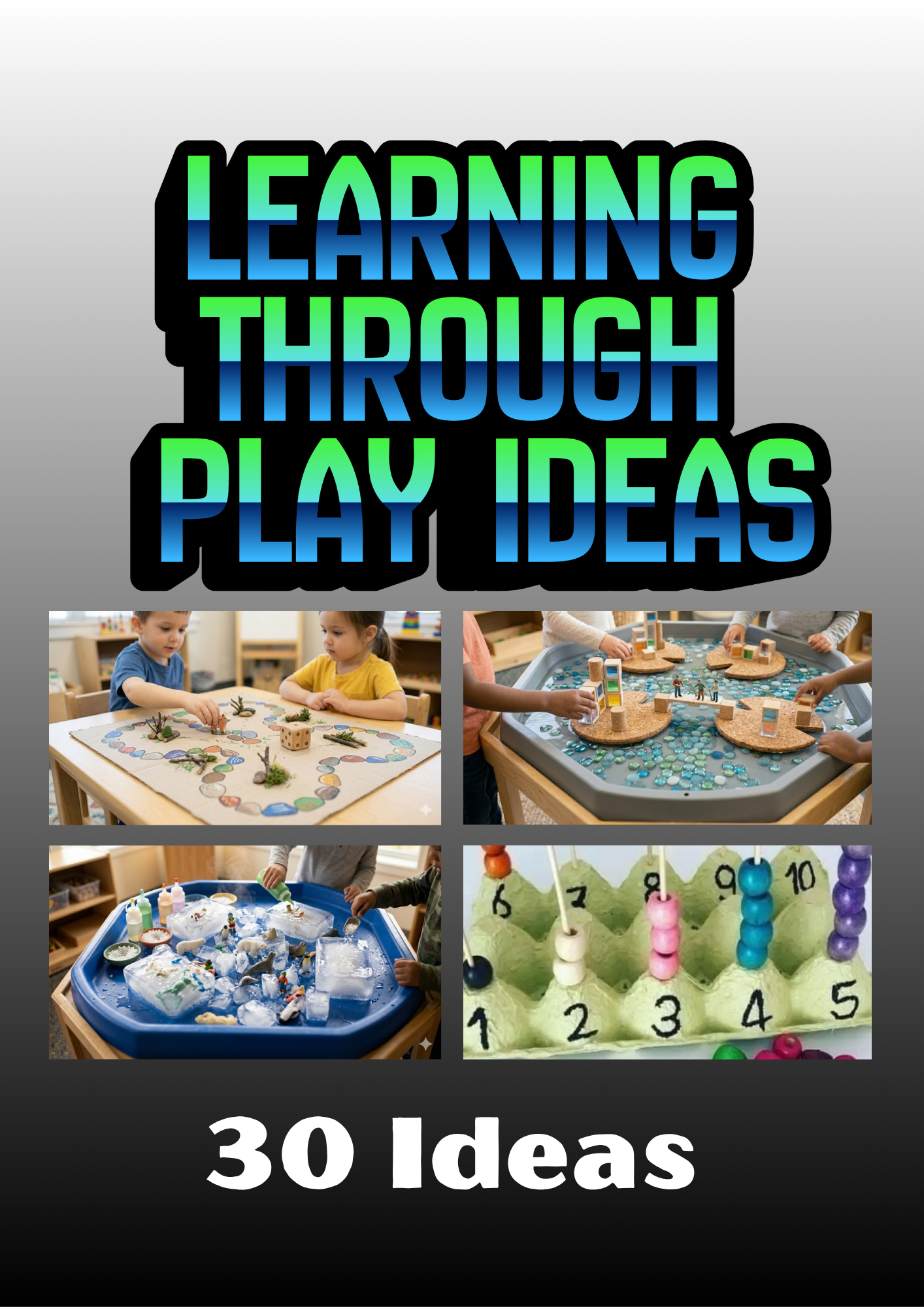 Learning through play ideas