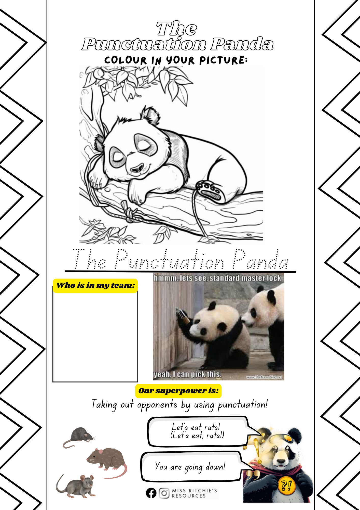 Literacy group cards