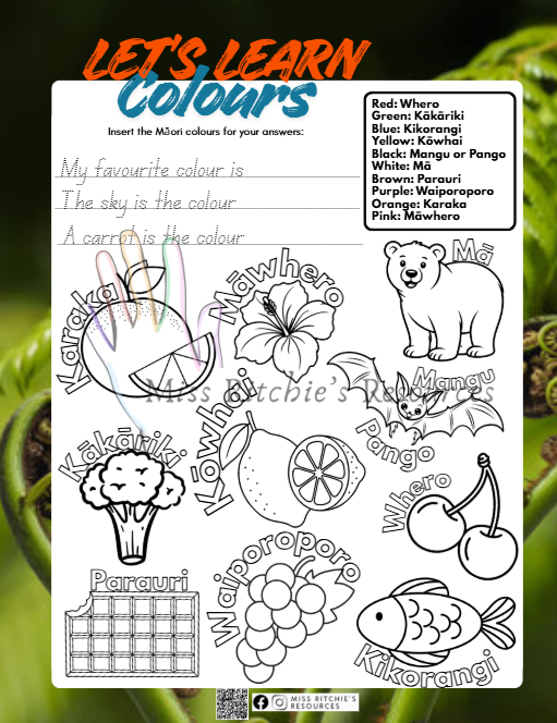 Let's learn numbers (Ngā Tae) Te reo Māori