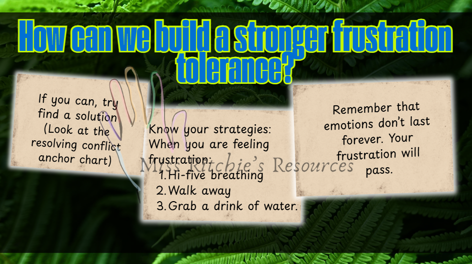 PB4L- Building a stronger frustration tolerance