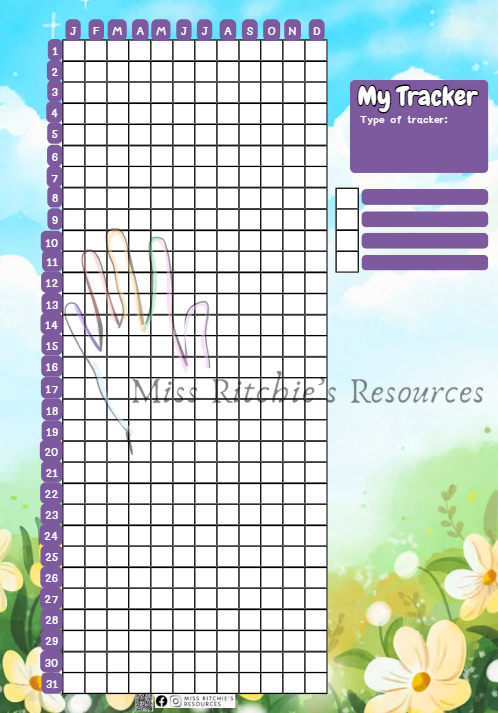 Journal trackers- Bundle