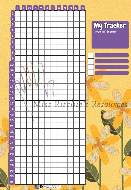 Journal trackers- Bundle