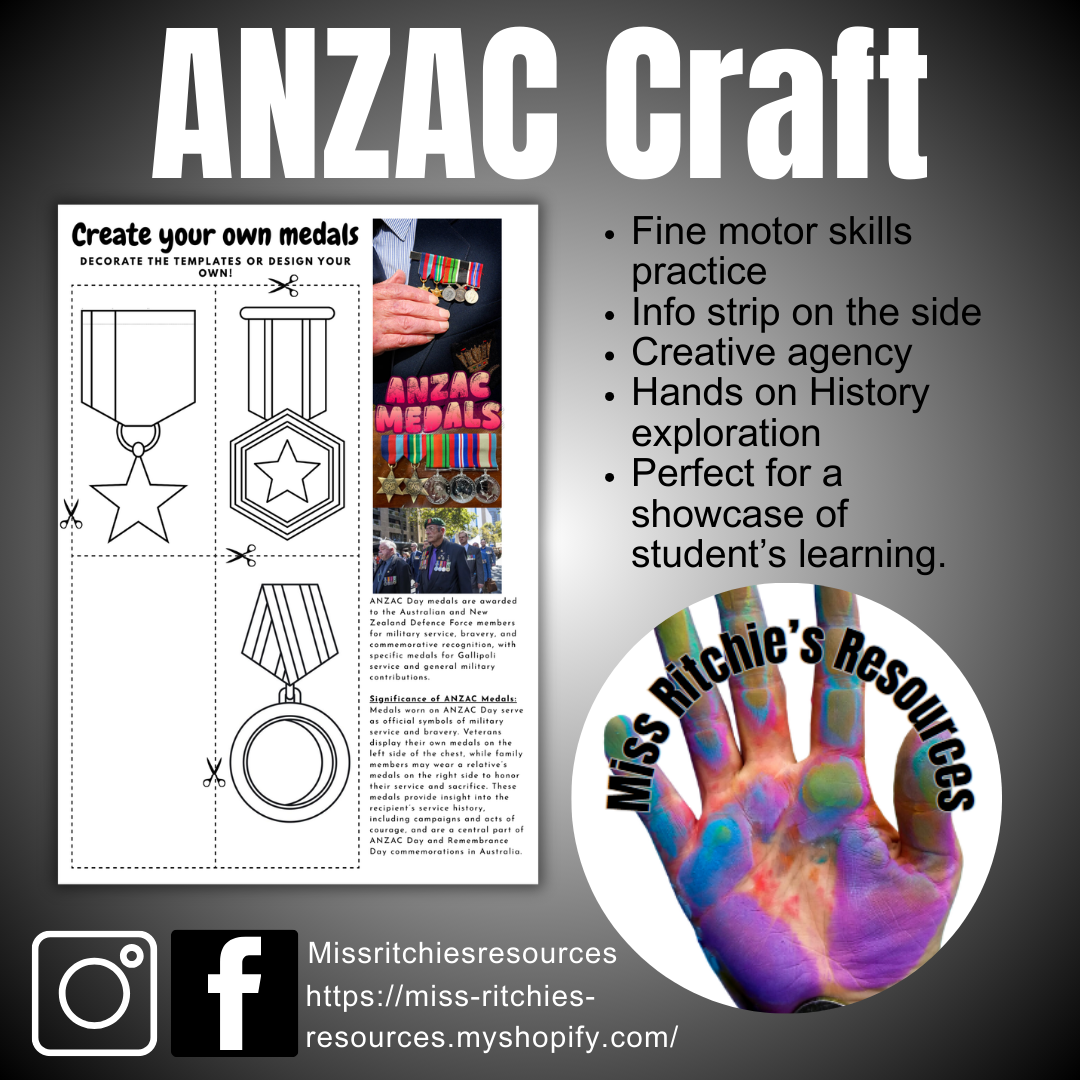 Anzac Medal craft